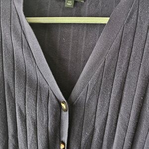 Ann Taylor Navy Cardigan